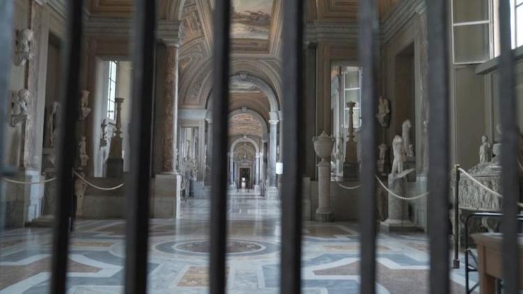 Por tercera vez desde el inicio de la pandemia los Museos Vaticanos cierran sus puertas Por tercera vez desde el inicio de la pandemia los Museos Vaticanos cierran sus puertas