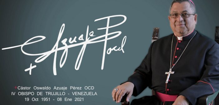 Primer obispo venezolano que fallece a causa del Covid-19 Primer obispo venezolano que fallece a causa del Covid-19