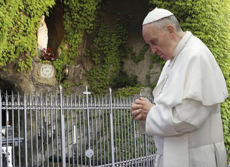 Rosario mundial el próximo 30 de mayo presidido por el Papa por el fin de la pandemia Rosario mundial el próximo 30 de mayo presidido por el Papa por el fin de la pandemia