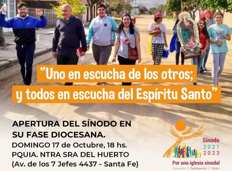 Santa Fe de la Vera Cruz abre la etapa arquidiocesana del Sínodo Santa Fe de la Vera Cruz abre la etapa arquidiocesana del Sínodo