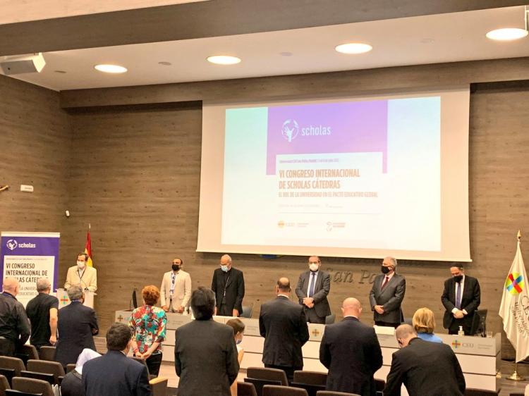 Scholas: Oración interreligiosa por la salud del Papa Scholas: Oración interreligiosa por la salud del Papa
