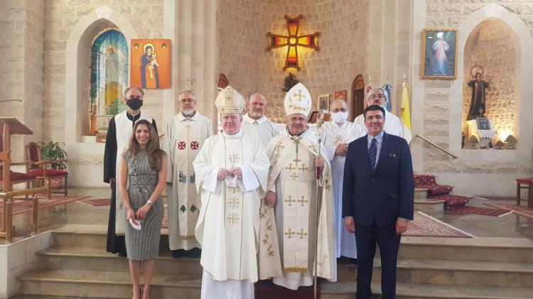 Toma de posesión del obispo de los maronitas