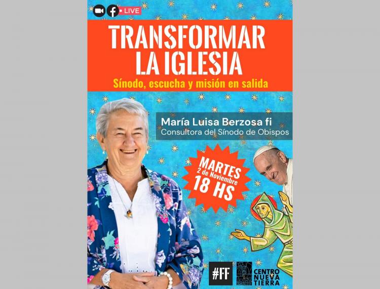 "Transformar la Iglesia": el Sínodo en la mirada de la Hna. Berzosa "Transformar la Iglesia": el Sínodo en la mirada de la Hna. Berzosa