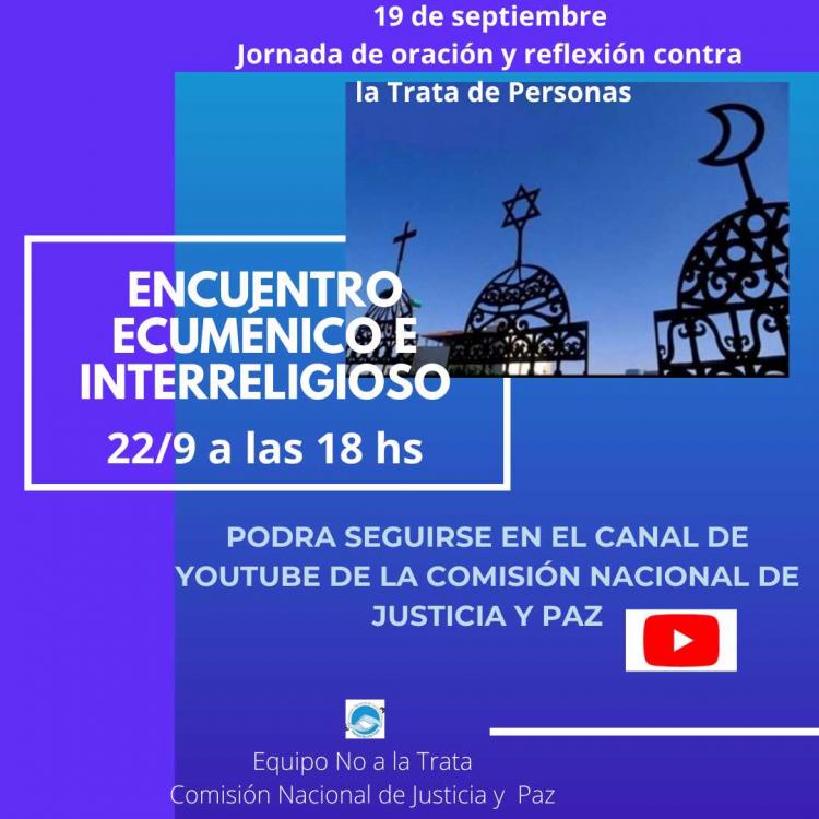 Trata de personas: Encuentro ecuménico e interreligioso de reflexión Trata de personas: Encuentro ecuménico e interreligioso de reflexión