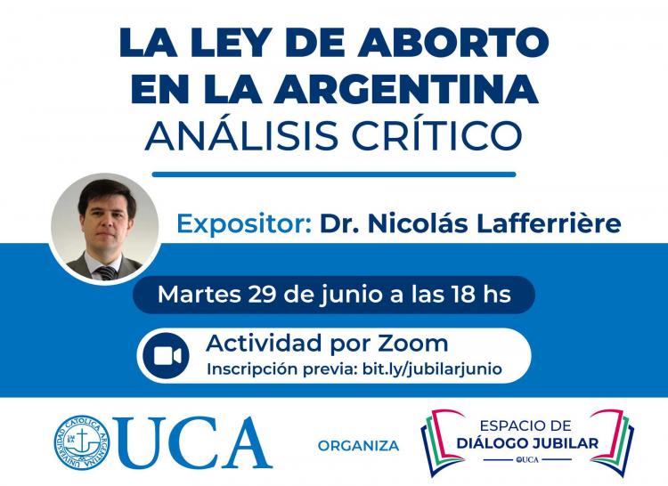UCA: Actividades abiertas a la comunidad para esta semana UCA: Actividades abiertas a la comunidad para esta semana