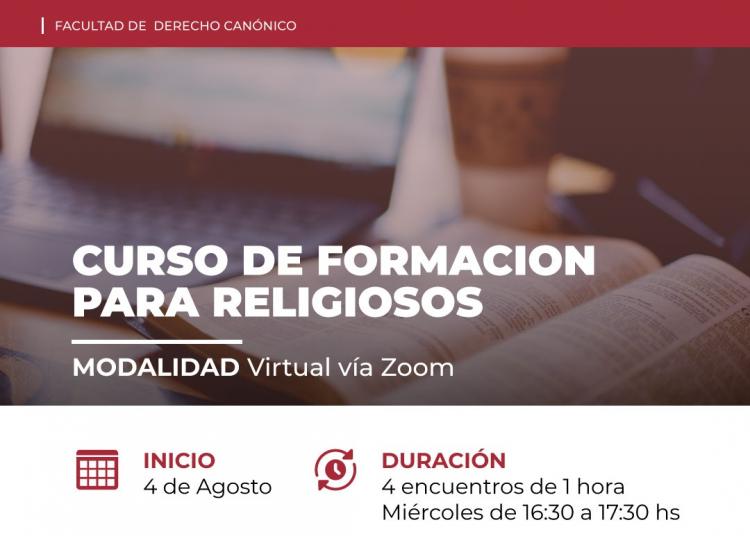 UCA: Curso de formación para religiosas y religiosos UCA: Curso de formación para religiosas y religiosos
