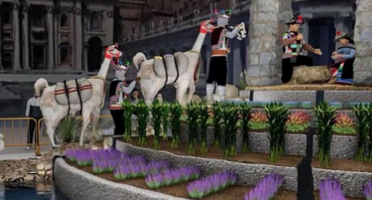 Un pesebre andino adornará la Plaza de San Pedro esta Navidad Un pesebre andino adornará la Plaza de San Pedro esta Navidad