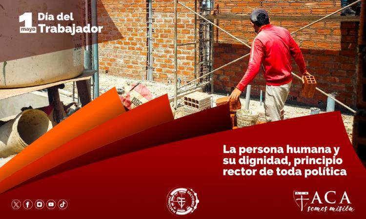 Acción Católica: 'La persona humana y su dignidad, principio de toda política' Acción Católica: 'La persona humana y su dignidad, principio de toda política'