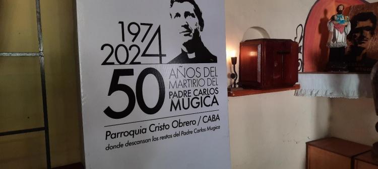 Agenda de los actos por los 50 años del 'martirio' de Carlos Mugica
