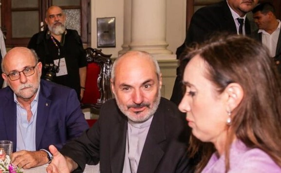 Agricultura Familiar: Mons. Braida expuso la situación a la vicepresidente Agricultura Familiar: Mons. Braida expuso la situación a la vicepresidente