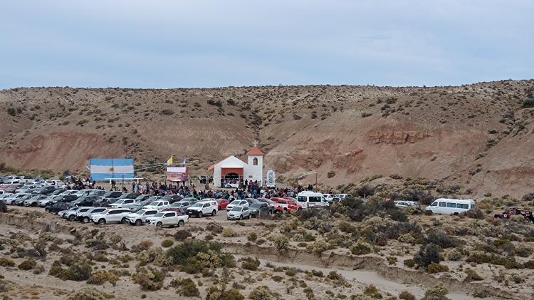 Bendicen una capilla mariana en Comodoro Rivadavia Bendicen una capilla mariana en Comodoro Rivadavia