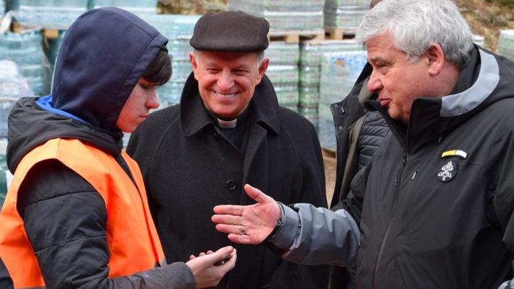 Card. Krajewski: Llevo el mensaje de paz de Francisco a donde hay guerra Card. Krajewski: Llevo el mensaje de paz de Francisco a donde hay guerra