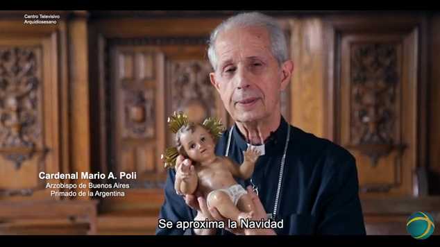 Card. Poli: "En Navidad, Jesús nace en vos"