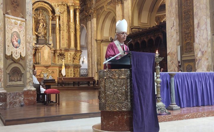 "No nos cansemos de predicar a Jesús", pidió el Card. Poli a los misioneros