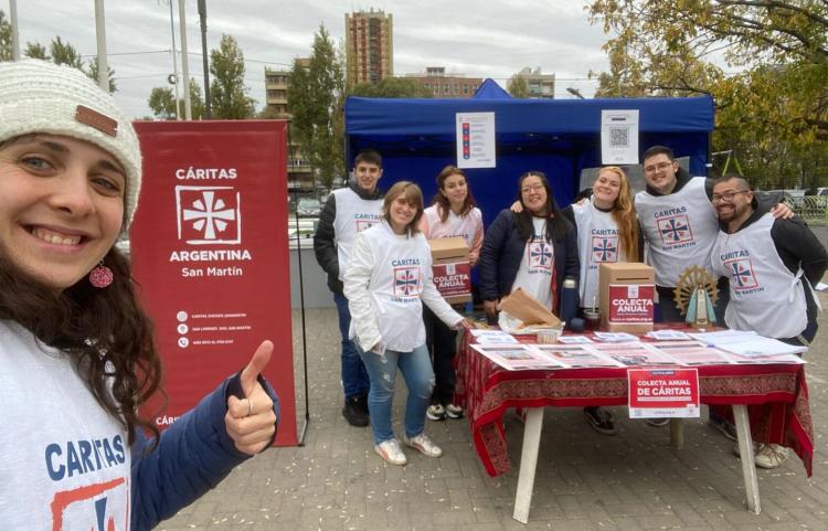 Cáritas agradeció el compromiso solidario y animó a seguir colaborando Cáritas agradeció el compromiso solidario y animó a seguir colaborando