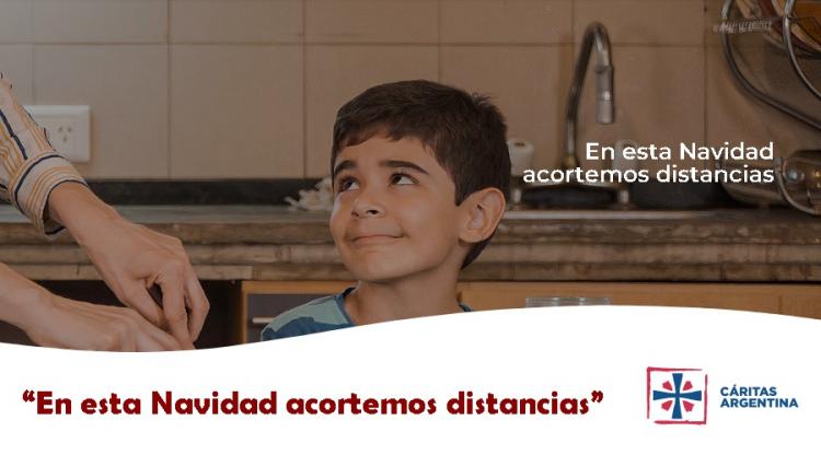Cáritas Argentina continúa con su campaña navideña para acortar distancias Cáritas Argentina continúa con su campaña navideña para acortar distancias