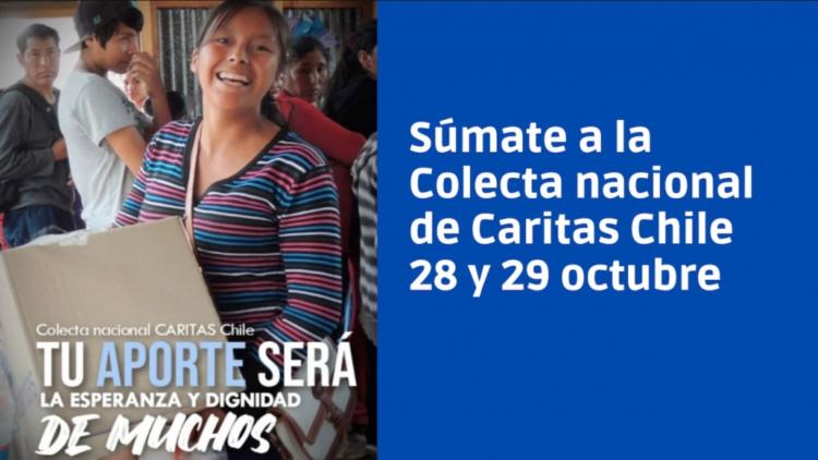 Cáritas Chile invita a apoyar su colecta nacional Cáritas Chile invita a apoyar su colecta nacional