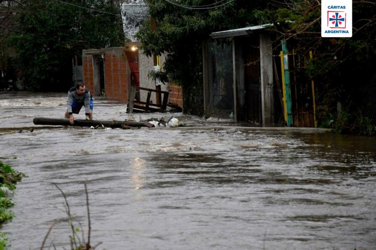Cáritas coordina la asistencia a las familias afectadas por las inundaciones