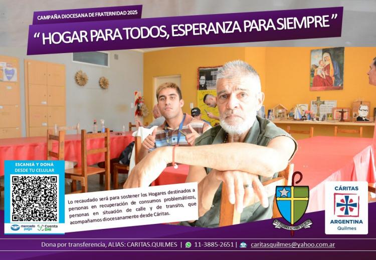 Cáritas Quilmes presentó su Campaña de Fraternidad 2025 Cáritas Quilmes presentó su Campaña de Fraternidad 2025