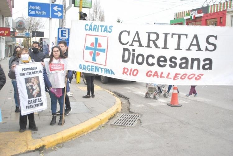 Cáritas Río Gallegos: 'Seguimos caminando juntos por una caridad en salida'
