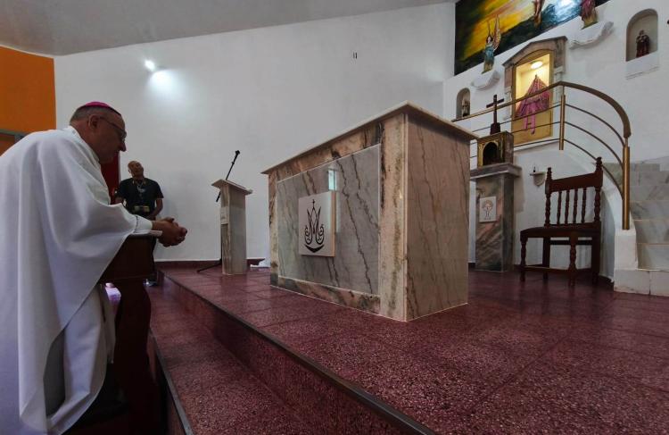 Catamarca: consagración de dos altares en Corral Quemado y Piedra Larga