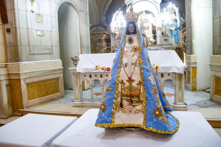 Catamarca: la Virgen Inmaculada del Valle luce su nuevo manto Catamarca: la Virgen Inmaculada del Valle luce su nuevo manto