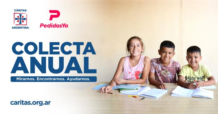 Colecta Anual de Cáritas: PedidosYa se suma a la campaña solidaria Colecta Anual de Cáritas: PedidosYa se suma a la campaña solidaria