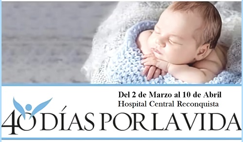 Comenzaron en Reconquista los 40 Días por la Vida Comenzaron en Reconquista los 40 Días por la Vida