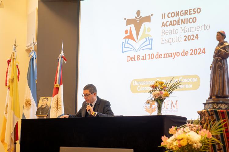 Comenzó en Córdoba el II Congreso Académico 'Beato Esquiú' Comenzó en Córdoba el II Congreso Académico 'Beato Esquiú'