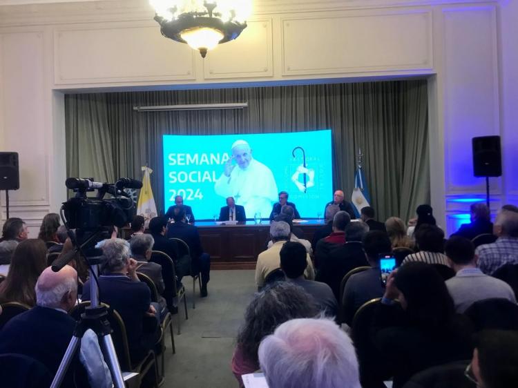 Con un llamado a la unidad de los argentinos, comenzó la Semana Social 2024 Con un llamado a la unidad de los argentinos, comenzó la Semana Social 2024