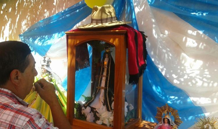 Con la novena, Añatuya comienza a vivir la fiesta de la Virgen de Huachana Con la novena, Añatuya comienza a vivir la fiesta de la Virgen de Huachana
