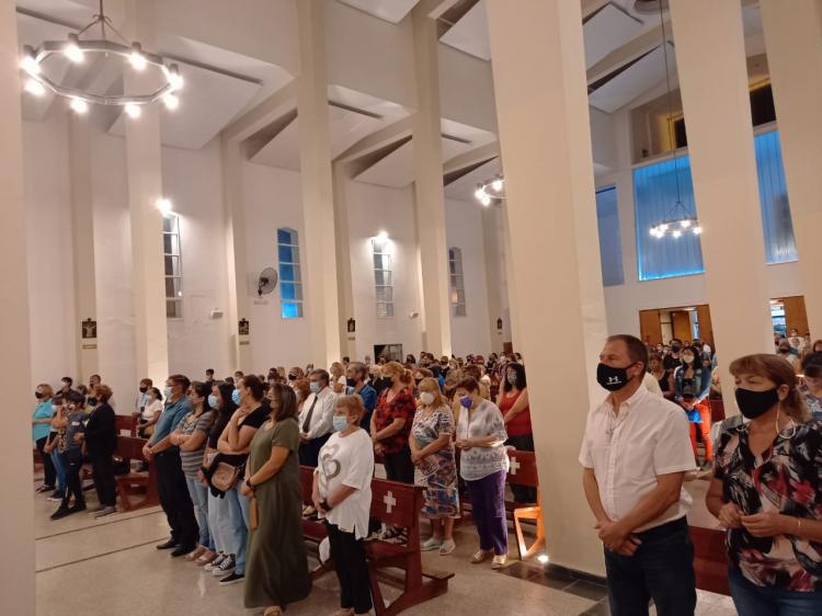 Con un llamado a volver al Señor, Deán Funes celebró el inicio de la Cuaresma Con un llamado a volver al Señor, Deán Funes celebró el inicio de la Cuaresma