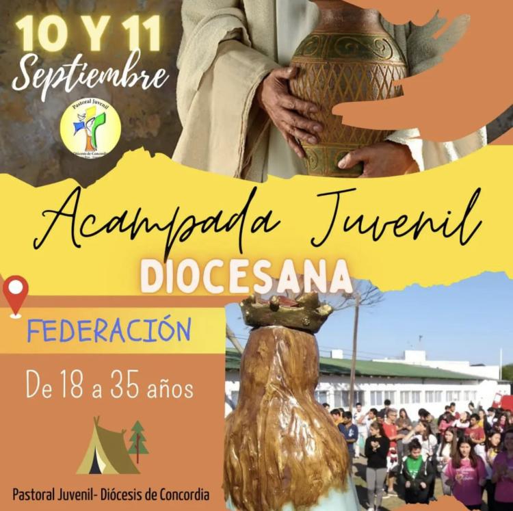Concordia tendrá su acampada juvenil diocesana Concordia tendrá su acampada juvenil diocesana