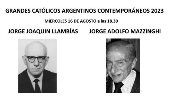 Conferencia en homenaje a dos grandes juristas católicos argentinos Conferencia en homenaje a dos grandes juristas católicos argentinos