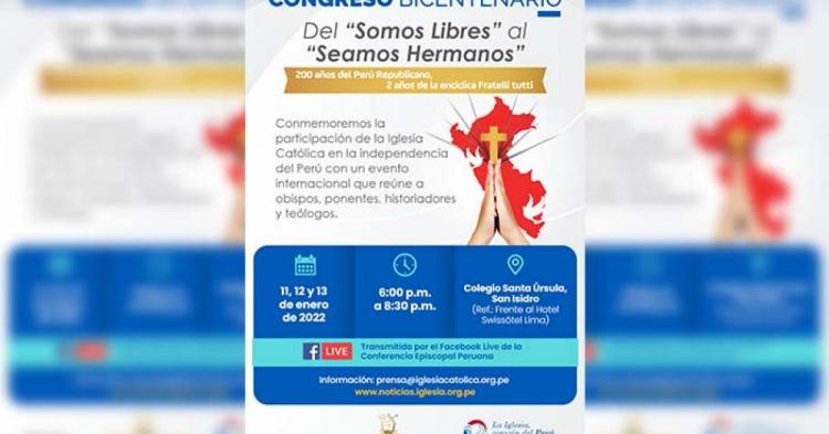 Congreso Internacional sobre el aporte de la Iglesia en el Bicentenario del Perú Congreso Internacional sobre el aporte de la Iglesia en el Bicentenario del Perú