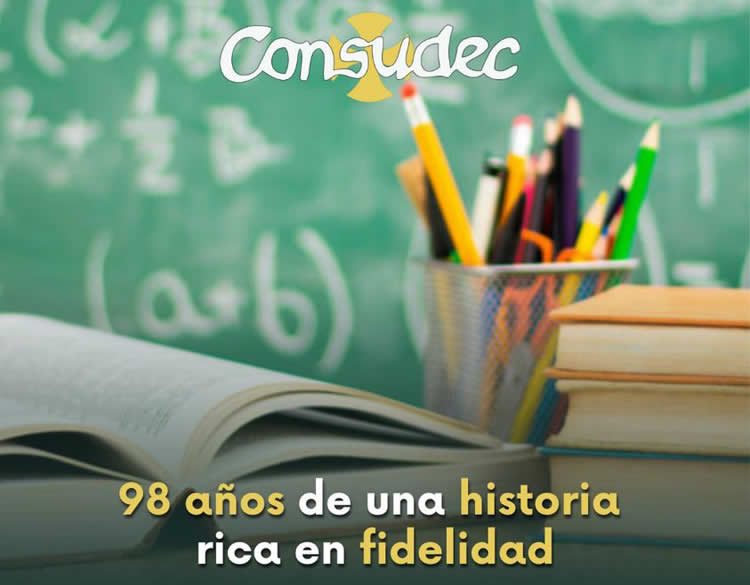 Consudec: 98 años de una historia rica en fidelidad Consudec: 98 años de una historia rica en fidelidad