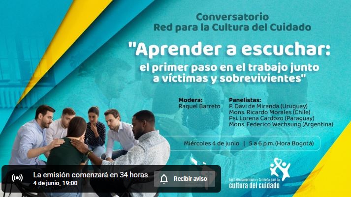 Convocan a conversatorio sobre escucha activa en el trabajo con víctimas y sobrevivientes Convocan a conversatorio sobre escucha activa en el trabajo con víctimas y sobrevivientes