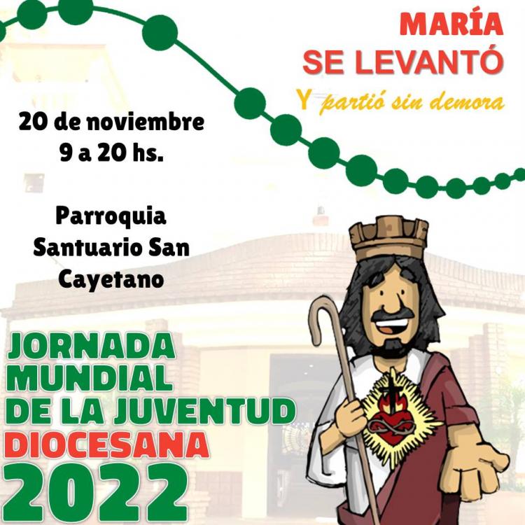 Corrientes celebrará la Jornada Mundial de la Juventud 2022 Corrientes celebrará la Jornada Mundial de la Juventud 2022
