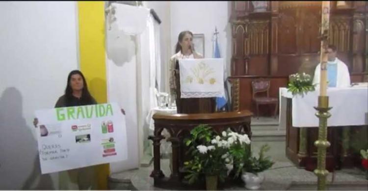 Corrientes: Grávida compartió su misión en la parroquia San Roque de Montpellier Corrientes: Grávida compartió su misión en la parroquia San Roque de Montpellier