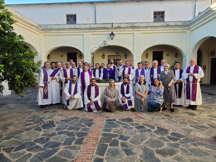 Cruz del Eje: el clero diocesano participó de los ejercicios espirituales