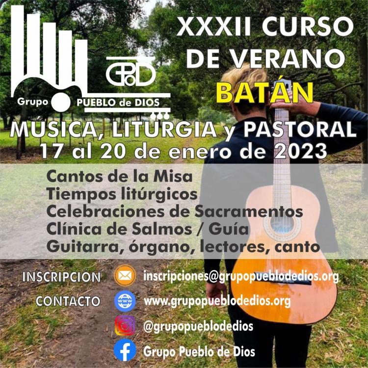 Curso de Música, Liturgia y Pastoral en Batán Curso de Música, Liturgia y Pastoral en Batán