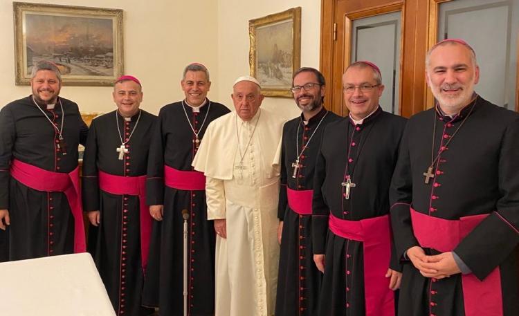 De qué hablaron los seis obispos argentinos que almorzaron con el Papa De qué hablaron los seis obispos argentinos que almorzaron con el Papa