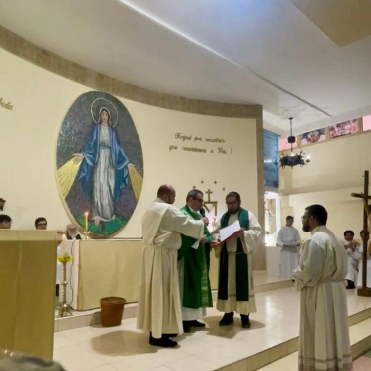 San Juan: Ordenación diaconal y ministerio del lectorado San Juan: Ordenación diaconal y ministerio del lectorado