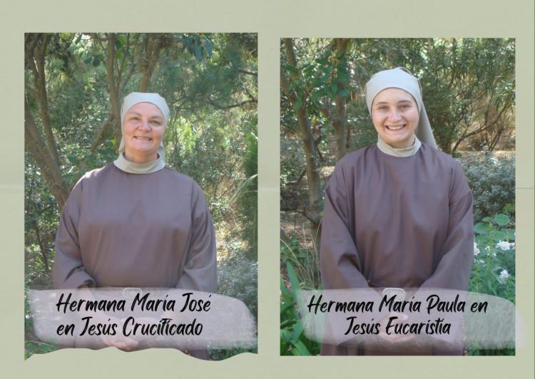 Dos religiosas de la Fraternidad Monástica Abba Padre realizarán la profesión perpetua Dos religiosas de la Fraternidad Monástica Abba Padre realizarán la profesión perpetua