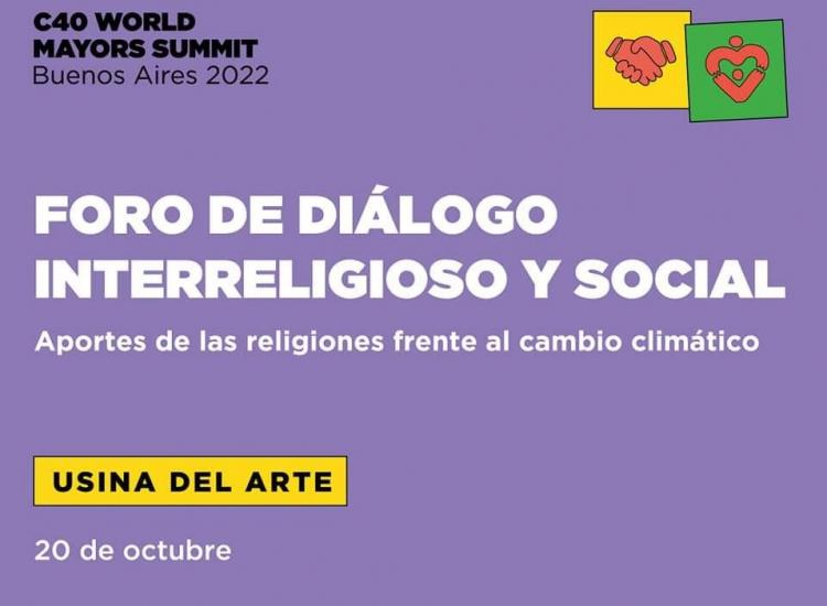 Aporte de las religiones a la Cumbre Mundial de Alcaldes en Buenos Aires Aporte de las religiones a la Cumbre Mundial de Alcaldes en Buenos Aires