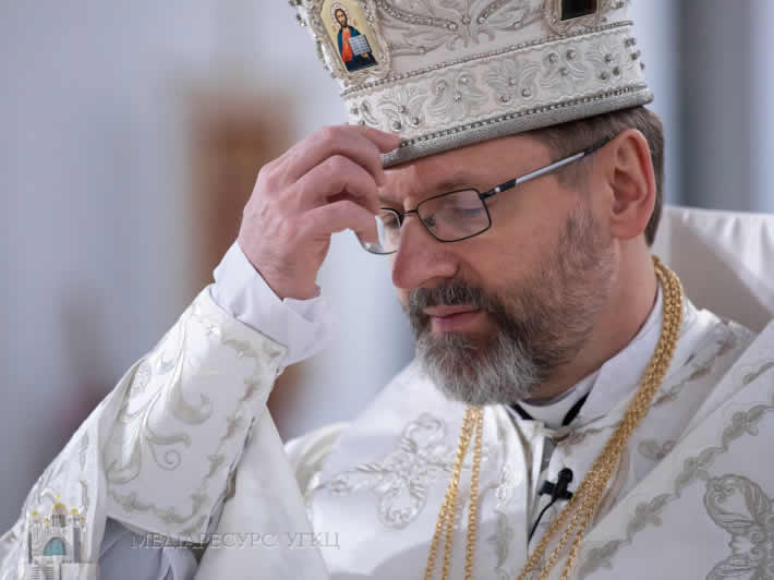 El arzobispo Schevchuk agradece "por cada minuto en el que podemos ver la luz" El arzobispo Schevchuk agradece "por cada minuto en el que podemos ver la luz"