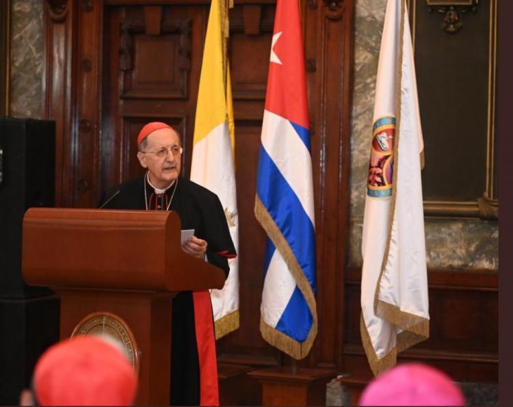 El cardenal Stella llamó al diálogo en Cuba y reclamó la liberación de los presos políticos El cardenal Stella llamó al diálogo en Cuba y reclamó la liberación de los presos políticos