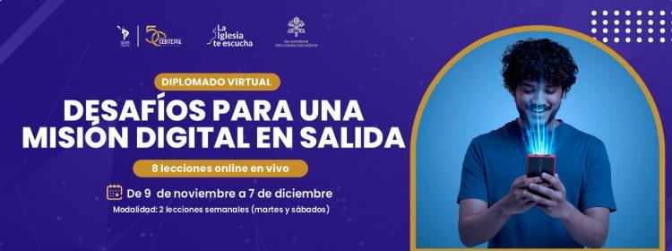 El Celam ofrece un diplomado virtual destinado a misioneros digitales El Celam ofrece un diplomado virtual destinado a misioneros digitales