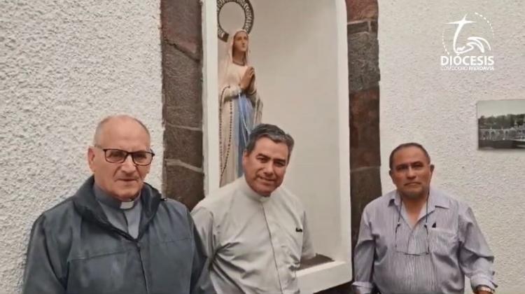 El clero de Comodoro Rivadavia dio la bienvenida al nuevo obispo El clero de Comodoro Rivadavia dio la bienvenida al nuevo obispo