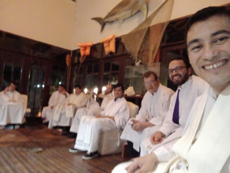 El clero de San Roque participó de un encuentro de formación permanente El clero de San Roque participó de un encuentro de formación permanente